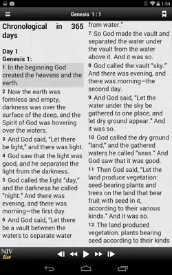 Bible android App screenshot 0