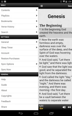 Bible android App screenshot 2