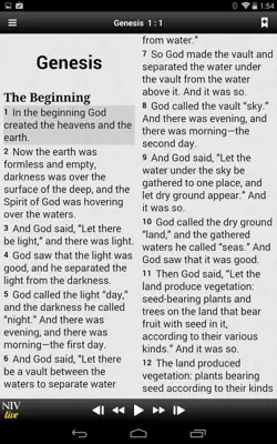 Bible android App screenshot 4