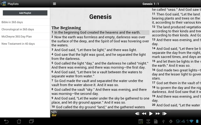 Bible android App screenshot 6