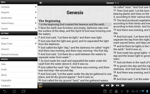 Bible android App screenshot 7